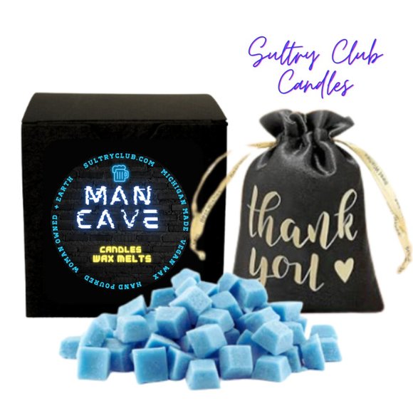 MAN CAVE CANDLE - OR WAX MELTS - Picture 4 of 4
